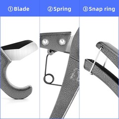 Single Stroke Plastic Pipe And Tubing Cutter 1/8inch To 15/8inch
