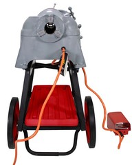 Reconditioned RIDGID&reg; 535 V1 Pipe Threader with 811 Head Dies Cart & Adapter