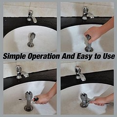 Effortless Tub Drain Installation Tool &ndash; 2000 kg-cm Torque for Old Drain Removal