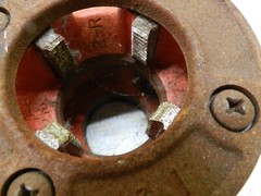 Ridgid 37410 12R 1-1/2&Prime; NPT Ratcheting Pipe Threading Die Head Complete