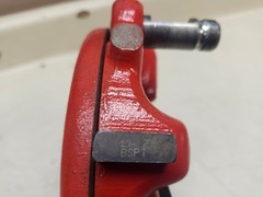 Ridgid 815A Self-Opening Die Head Pipe Threader w/ 1&Prime; &ndash; 2&Prime; BSPT Dies Used
