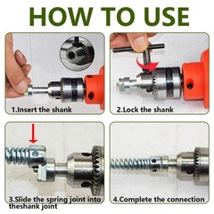 Drain Cleaner Combination Cutter Heads Set7PCS Drain Snake Drill Attachment &hellip;