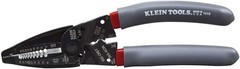 Klein Kurve 1019 Wire Stripper, Crimper, Cutter Tool &ndash; Made in USA, Gray/Red