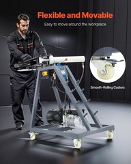 750W Electric Tube Bender, 6L Hydraulic, 3 Dies, 180&deg; Bend, 1&Prime;-1-3/4&Prime;