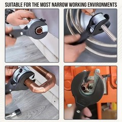 Ratcheting Tubing Cutter, Tubing Cutter 1/4&Prime; To 7/8&Prime;, 2 in 1 Close Quarters T&hellip;