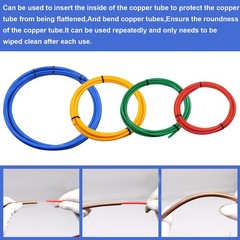 4Pcs Conditioning Copper Tubing Pipe Extension 4M, 1/4&Prime; 1/2&Prime; 3/8&Prime;&hellip;