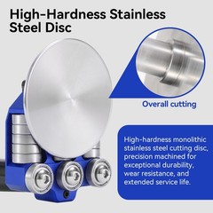 Sheet Metal Bender One Station Disc 90&deg;-180&deg; Bending Angle 0.59&Prime;-1.18&Prime; Capacity