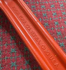 Ridgid No. 2 Adjustable Strap Wrench #31340 Made in USA Ridge Tool NOS