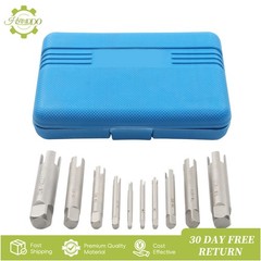 10Pcs 3/4 Claws Broken Tap Extractor Removal Kit 1-10# Screw Extractor Set
