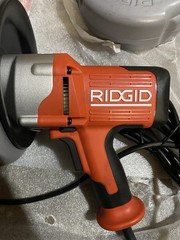 RIDGID K-45-5 (36023) Sink Machine w/ C-1IC & C-6, Tools, Case (115V)