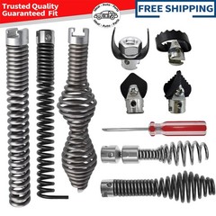 10 Pcs for RIDGID K-400 C-4 Drain Snake Drill Attachment Cutter Drain Auger Kit