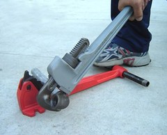 NEW FOOT VISE no PIPE WRENCH 1/2 1-1/4 RIDGID 65R Pipe Threader 811 815 11R 12R
