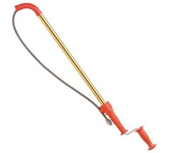59802 K-6DH Hybrid Snake Auger with 6&prime; Heavy-Duty Drop Head Tri-Wrap Cable, M&hellip;