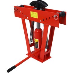 12 Ton Pipe Bender Manual Hydraulic Piping Bending Exhaust Tube Tool With 6 Dies