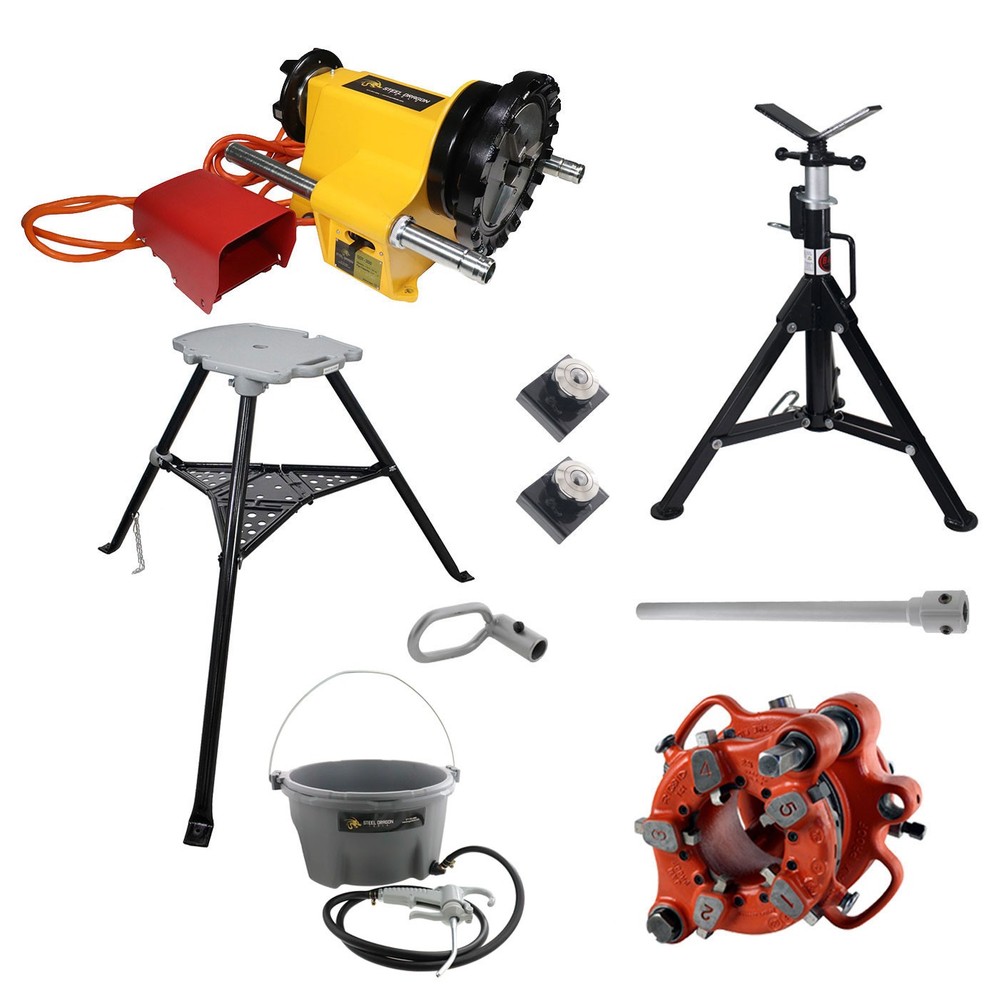 Reconditioned RIDGID&reg; 141 Threader Steel Dragon Tools&reg; 300 Power Drive