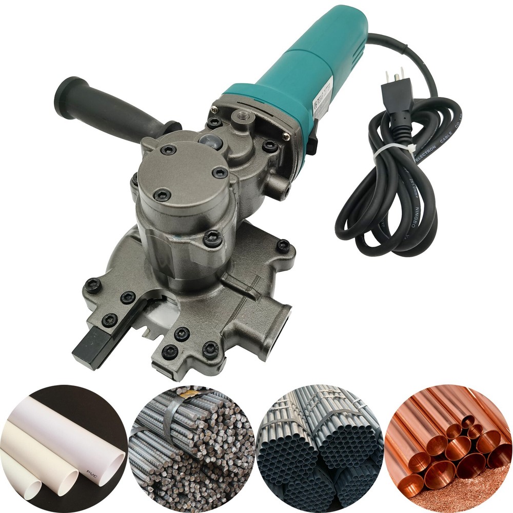 110V CE-25 Portable Hand-held Rebar Cutter Electric Metal Cold Cutting Saw 4-25m