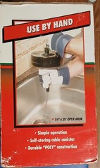 Deluxe Drain Cleaning Tool Snake with Drill Attachment &ndash; Heavy Duty