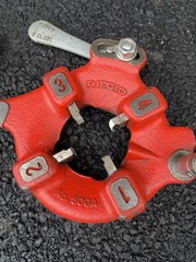 Ridgid 500A Die Head Set W Holder! Self Oiling Quick Opening 535A 300 Compact