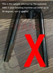SWG-25 Hydraulic Manual Pipe Bender Stainless Steel/Copper/Aluminum Pipe Bender