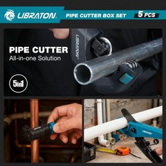 LIBRATON Pipe Cutter Tool 1/8&Prime;- 2&Prime;, Heavy-Duty Copper Tube Cutters,&hellip; Fast Ship