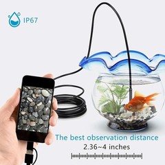 Pipe Inspection Camera Endoscope Video Sewer Drain Cleaner Waterproof Snake USB