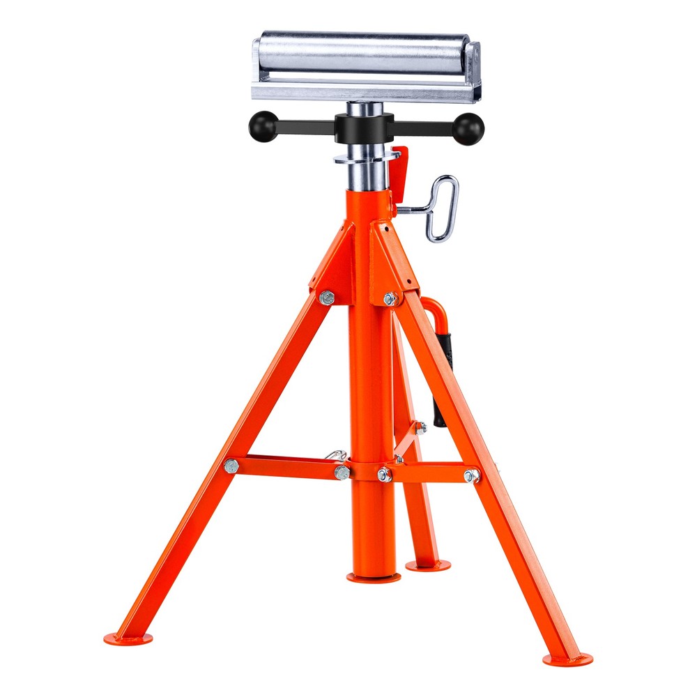 VEVOR Roller Stand 2500 LBS Load 27.6&Prime;-52&Prime; Height Adjustable 45# Steel Foldable