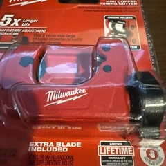 Milwaukee Tool 48-22-4251 1&Prime; Mini Copper Tubing Cutter Plumbing