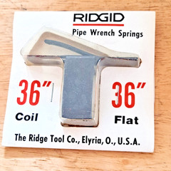 RIDGID 36&Prime; Coil & Flat Spring 31730 E2678 Fits 36&Prime; Pipe Wrench FREE SHIPPING