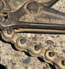 Wheeler No 4 Cast Iron Soil Pipe Cutter