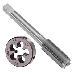 Anxingo 1/2&Prime; &ndash; 28 UNEF Right Hand Tap and Die Set with Round Die 22LR 223 5.5&hellip;