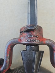 Rigid 311 Carriage With 360 Pipe Cutter, 341 Reamer & 312 Lever