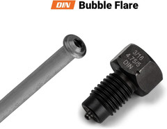 3/16 In. Dual Head Flaring Tool, Makes 4.75 Mm ISO/DIN Bubble Flare and 3/16&Prime; SA