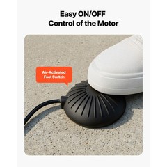 Uimoso Drain Cleaning Machine 100FT x 3/4Inch with Auto Feed and Multiple Wheels