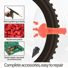 Motorcycle tire Repair kit Universal Tires Repair Tools for car Motorcycle, ARB