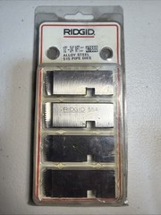 Ridgid 47880 Dual Style Pipe Threader Dies, Alloy RH, 1/2&Prime;-3/4&Prime;-14 NPT