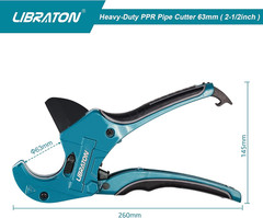 1Pcs Pipe Cutter (Up to 2-1/2&Prime;) for PVC Pipe Cutter for Cutting Pipes of Plast