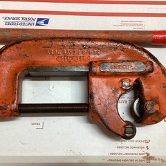 Ridgid No. 4-S Pipe Tubing Cutter 2&Prime; &ndash; 4&Prime; Capacity USA 4S EXCELLENT COND ED4U