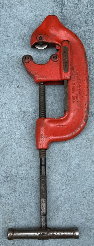 Ridgid No 4-S 4s Pipe Cutter 2&Prime; &ndash; 4&Prime; B-183-1 Rigid Heavy Duty Tool Large Tubing