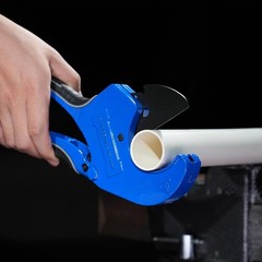 Heavy Duty PVC Pipe Cutter Up to 2-1/2&Prime; Ratchet Pipe Cutter Tool Pex Cutting