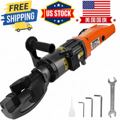 1200W Electric Hydraulic Rebar Bender Tool,110V, Bending up to 7/8 in #7 22 mm