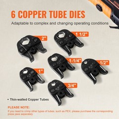 1/2&Prime;-2&Prime; Pro Press Tool 18V with 6 Pro Press Jaws 2pcs 4AH Battery Fast Charger