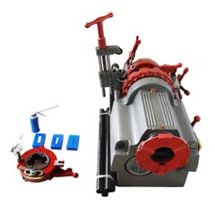 INTSUPERMAI Electric Pipe Threader Machine 1/2&Prime; -3&Prime; Threading Self OpenHead 750W