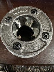 RIDGID Die Head Pipe Threader Tool with Die Head Attachment for Pipe Threading