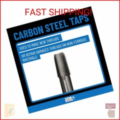 Drill America &ndash; POU1/8NPTW/DRILL 1/8&Prime; Carbon Steel NPT Pipe Tap and R High Speed