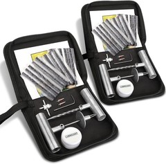 Tire Repair Kit, Sets of 2-24pcs Professional Heavy Duty Universal Emergency &hellip;