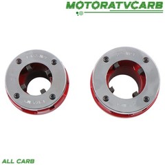 ALL-CARB 7 Size Pipe Threader Threading 3/8&Prime; &ndash; 2&Prime; Die Dies Set w/ Handle Ratchet