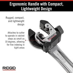 Ridgid 32573 Model 118 2-in-1 Tubing Cutter for 1/4&Prime; to 1-1/8&Prime; Metal, Auto Feed