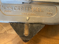 Vintage Craftsman No 3 Pipe Cutter, Made in USA, Good Condition