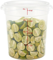 Food Storage Containers with Lids (Bpa-Free) &ndash; 4 Quart &ndash; Food Grade Buckets with