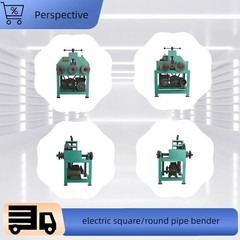 110V 1.5KW HHW-G76 Electric Square/Round Pipe Bender Rolling Type
